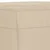 Tabure krem 70 x 55 x 41 cm od mikrovlakana