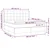 Vidaxl Box spring postelja z vzmetnico LED tem. zelena 180x200cm žamet