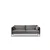 Atelier del Sofa Trosed Sino 87x90x217cm Sivi