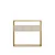 Hanah Home Komoda Guarda 90x70x34cm Bež