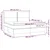 Vidaxl Box spring postelja z vzmetnico črna 200x200 cm žamet