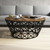 HANAH HOME Sto Stil Metal Ferforje Walnut