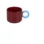 Bordo rdeča skodelica iz kamenine 280 ml Lou – ONA