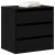 Ormar s ladicama Crna 61 x 41 x 58 cm Konstruirano drvo