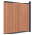vidaXL Ograjni panel rjav 173x186 cm WPC