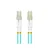 Lanberg CABO DE FIBRA ÓPTICA LANBERG PATCHCORD LC/UPC DUPLEX 2M OM3 LSZH