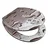 WC deska Schütte GREY STEEL MDF, Soft Close