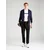 TOMMY HILFIGER Pletena jopa Essential mornarska