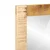 Vidaxl Toaletna mizica Rjava 100 x 40 x 120 cm Trden mangov les