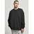 Organic Oversized Boxes Crew Black