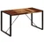 vidaXL Jedilna miza 140x70x75 cm trden palisander