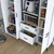 Hanah Home Komoda JE144 3114, 160x198.6x40 cm, Bela