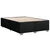 Vidaxl Box spring posteljni z vzmetnico črn 140x190 cm blago