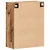 Komoda boja starog drva 69,5x34x90 cm konstruiranog drva