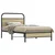 Vidaxl Posteljni okvir brez vzmetnice 90x190 cm sonoma hrast inž. les