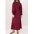 Trendyol Modest Ženska haljina Tctss26Eb00154, Ljubičasta