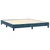 Vidaxl Box spring postelja z vzmetnico temno modra 160x200 cm žamet
