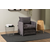 ATELIER DEL SOFA Fotelja na razvlačenje Saga Single Grey