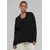 Womens Oversized Cardigan - Black