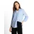 TOM TAILOR Bluza  svetlo modra / bela