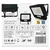 LED reflektor ZS2214B Glaro 10W 1000lm 4000K NW crni Emos