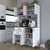 Hanah Home Multifunkcionalna komoda, Bela