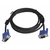 Kabl VGA D-sub M/M 3m HQ feritno jezgro crni
