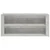 Stalak za cipele boja betona 100x35x45 cm konstruirano drvo