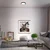 Briloner 3701-015 - LED prigušiva stropna svetiljka RUNA LED/18W/230V + daljinski upravljač