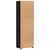 Highboard FLORIN Crna 60 x 35 x 182 cm Konstruirano drvo