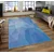 Conceptum Hypnose Tepih Asr Crpt-104, Pravougaoni, 100 x 180 cm, Plavi