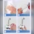INF 2-Pack Universal No-Drilling Shower Head Holder - 360° Rotatable Bracket Black, (5000158287)