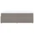 Vidaxl Box spring postelja z vzmetnico taupe 140x200 cm blago
