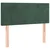 Box spring krevet s madracem tamnozeleni 90x200 cm baršunasti