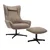 Livetastic FOTELJ – SET, rjava tekstil