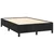 Box spring postelja z vzmetnico črna 120x190 cm žamet