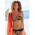 LASCANA Bikini bež/oranžna/črna/bela