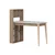 Hanah Home radni sto Calvia, 120 cm, beli / orah
