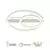 LED plafonska lampa F2047-82P WH