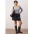 Trendyol Curve Ženska bluza Tbbaw26Af00093, Siva