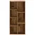 Regal za knjige boja starog drva 50x25x105 cm drveni