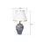 Opviq YL203 Stona lampa, Belo-Plava