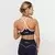 GymBeam Varsity Sports Bra Blue