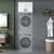 Hanah Home ormarić za kupatilo KD115, 66,6 cm, beli