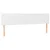 Vidaxl Box spring postelja z vzmetnico bel 160x200 cm umetno usnje