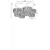 Opviq Luster 2598792, Crni