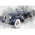 Slika zgodovinski retro sedan - 90x60