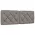 vidaXL Posteljni okvir z LED brez vzmetnice taupe 140x200 cm blago