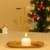 LIVEFY svečnik s vrtiljakom Snowflake, zlat