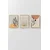 Wallity Slika 3Dartsoho24, 3 dela, 33 x 48 cm